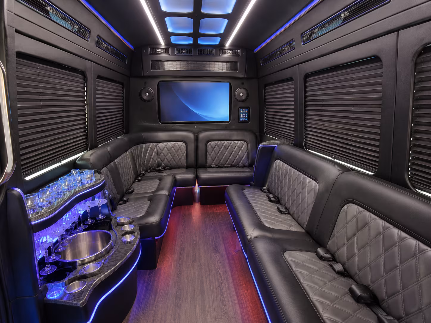 southgate party bus interior