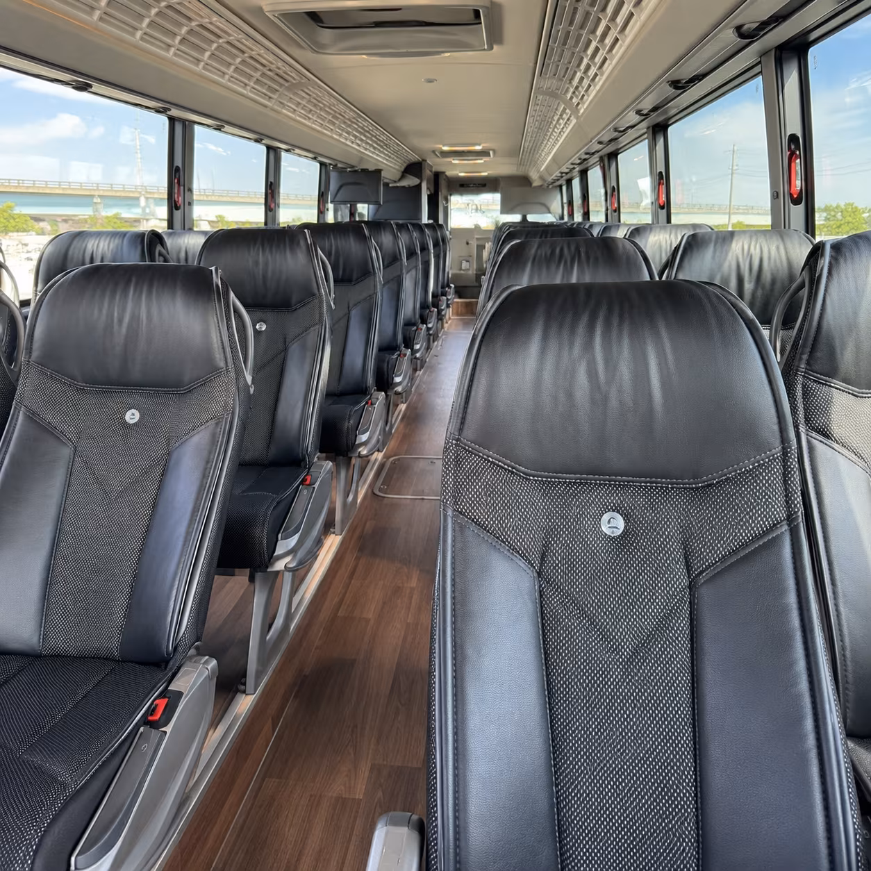 southgate wedding transportation onboard seating